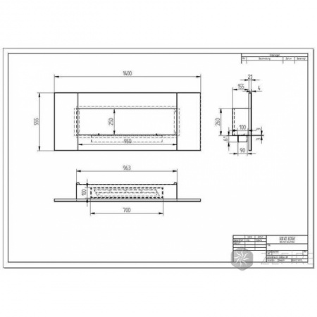 Биокамин ZeFire Elliot stemalit 1400 по цене 93 000 руб.