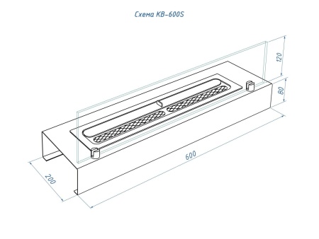 Каминная вставка Lux Fire 600 S по цене 26 983 руб.