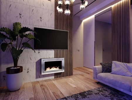 Биокамин "Русский огонь" Стенли 800N настенный (высота 500мм.) по цене 30 900 руб.