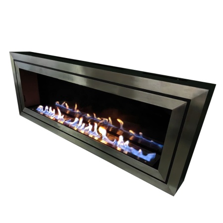 Биокамин "Русский огонь" Стенли 1300N настенный с защитным стеклом по цене 48 340 руб.